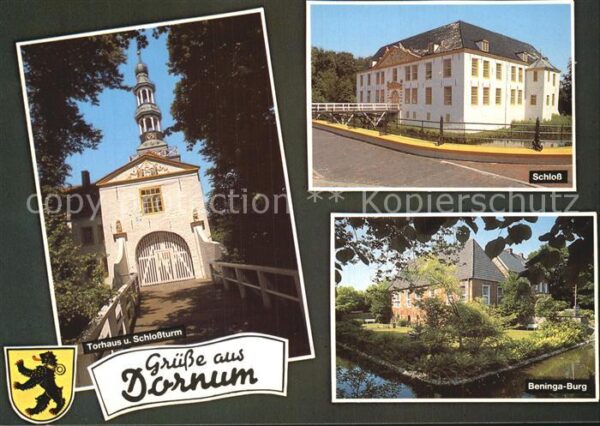 Dornum Ostfriesland Schloss Torhaus Schlossturm Beninga Bur