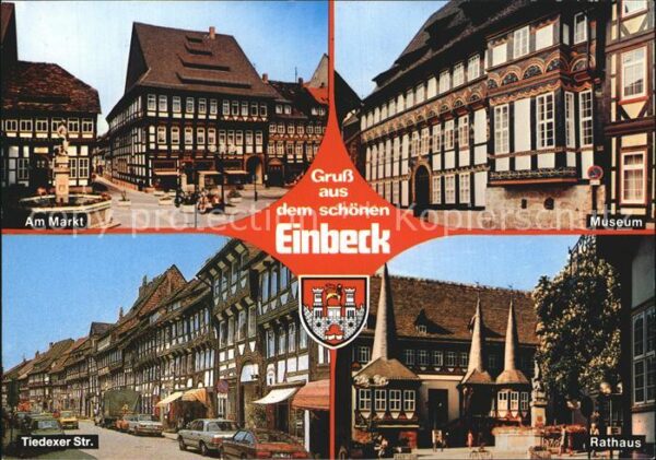 Einbeck Niedersachsen Markt Museum Tiedexer Straße Rathaus