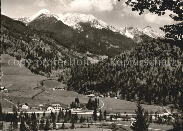 Inzell Weißbach Gamskogel Zwiesel Hochstaufen