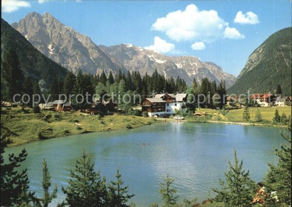 Leutasch Weidach Mühlecksee Wetterstein