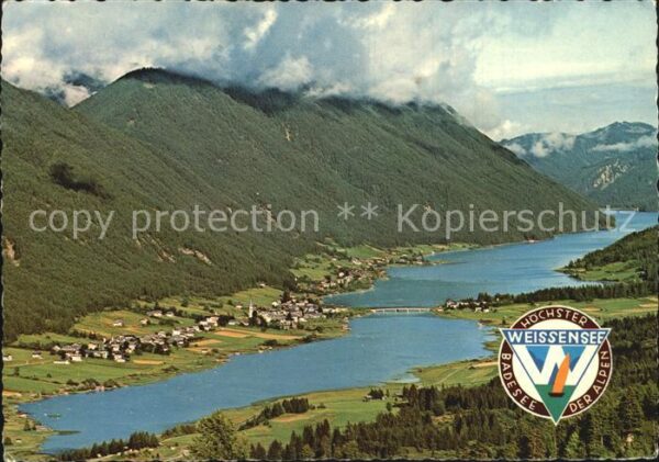 Weissensee Kaernten Höchste Badesee Alpen