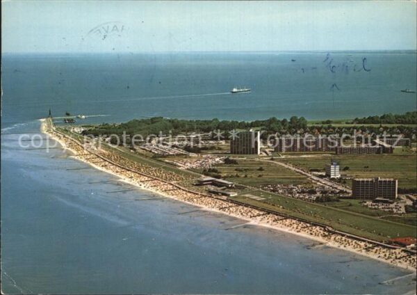 Cuxhaven Nordseebad Döse Luftaufnahme