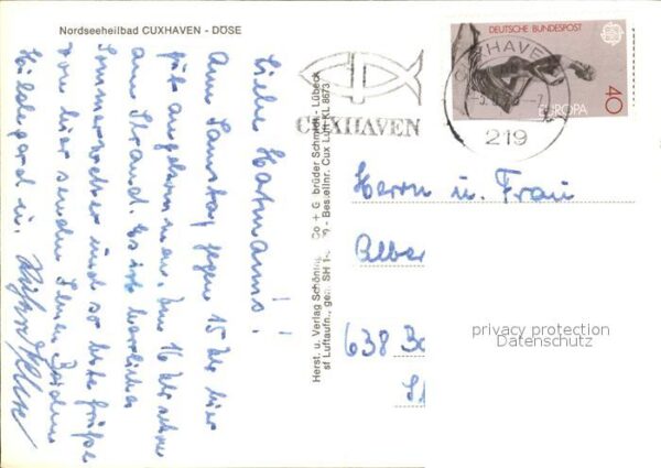 Cuxhaven Nordseebad Döse Luftaufnahme – Bild 2