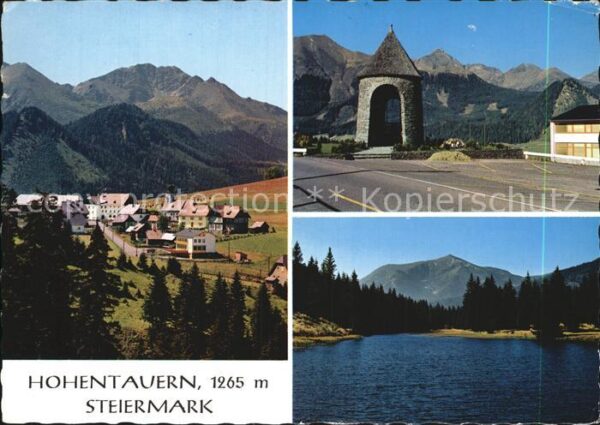 Hohentauern Steiermark Kapelle See