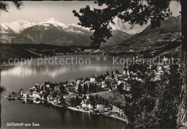 Millstatt Millstaettersee See Panorama