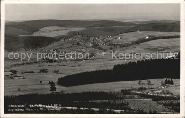 Seelenberg Römerkastell Großer Feldberg Nieder Obe