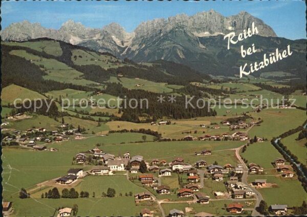 Reith Kitzbuehel Kaisergebirge Panorama