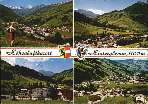 Hinterglemm Saalbach Höhenluftkurort Zwölferkogel Skilift