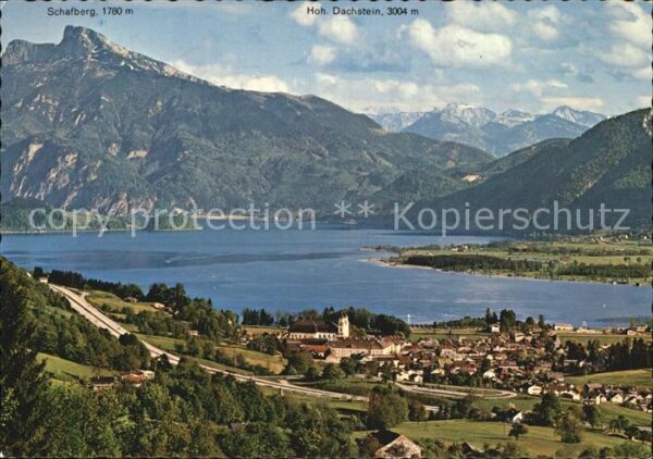 Mondsee Salzkammergut Dachstein Schafberg