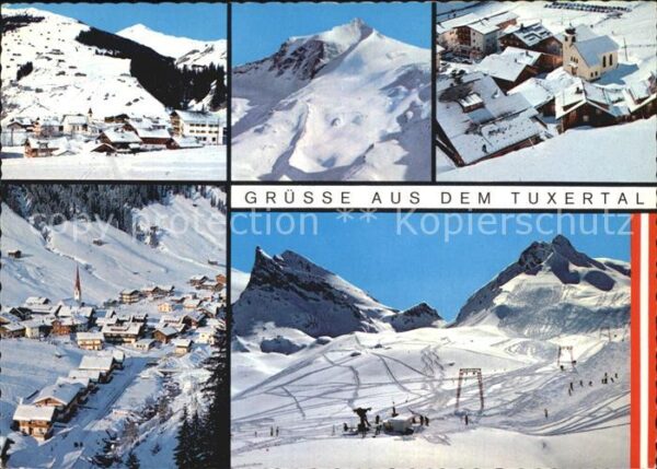 Tuxertal Lanersbach Wandspitze Hintertux Winter
