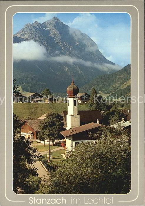 Stanzach Tirol Lachtal Klimmspitze Kirche