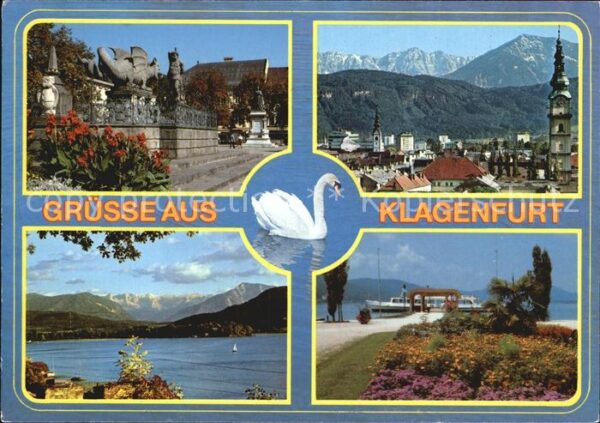 Klagenfurt Woerthersee Wörther See Stadtansicht