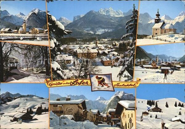 Lofer Skiparadies Loferer Alm Winter