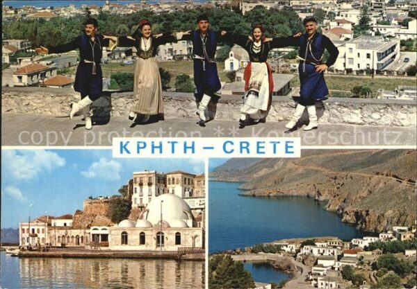 Kreta Crete Panorama Folkloregruppe