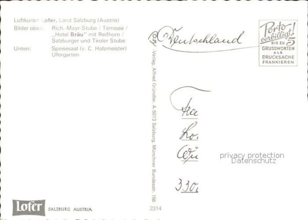 Lofer Richard Mayr Stube Hotel Bräu Reifhorn – Bild 2