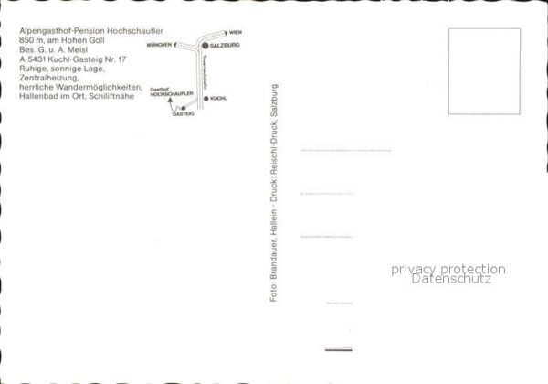 Kuchl Alpengasthof Pension Hochschaufler – Bild 2