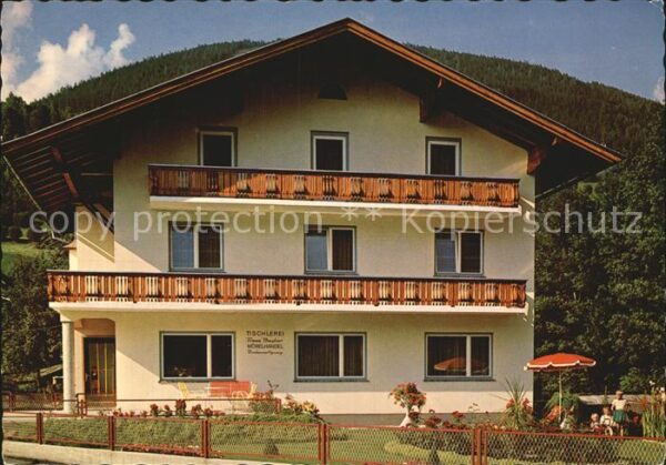 Muehlbach Hochkoenig Pension Franz und Maria Bacher Tischler