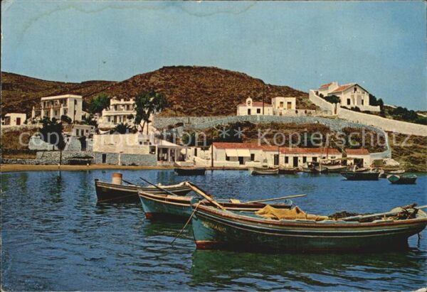 Kykladen Cyclades Kythnos Loutra Panorama