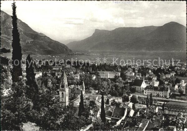 Merano Meran Panorama Mendel