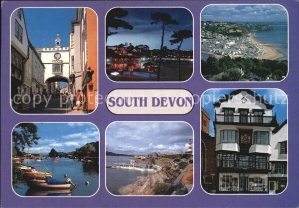 Devonshire South Devon Stadtansichten Kathedrale