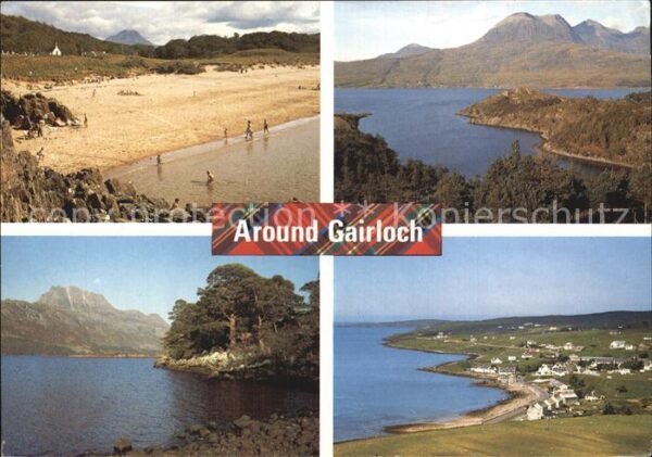 Gairloch Ross shire Golden Sands Loch Maree Slio