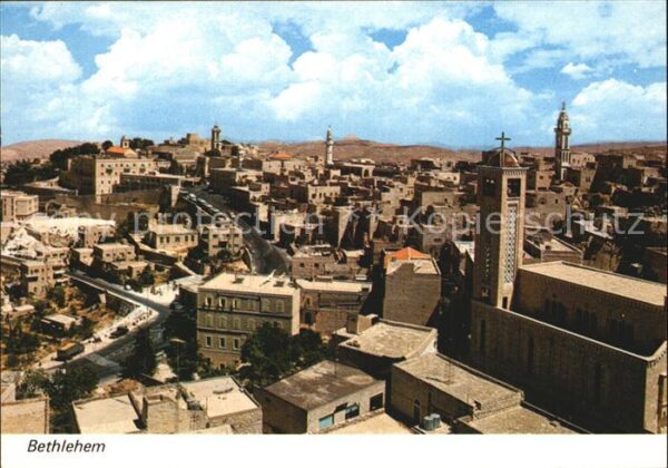 Bethlehem Yerushalayim Luftbild