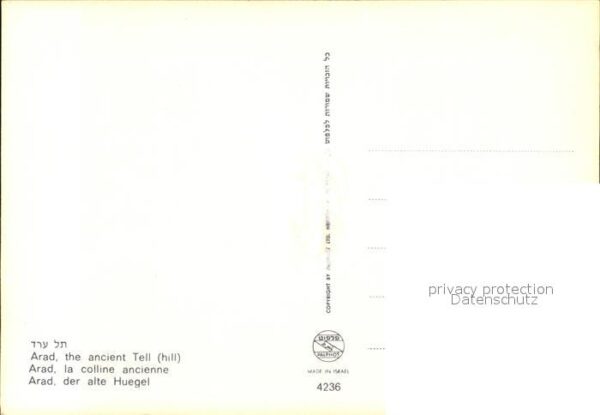 Israel Arad alter Hügel – Bild 2