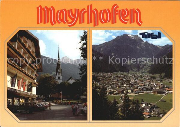 Mayrhofen Zillertal Dorfplatz
