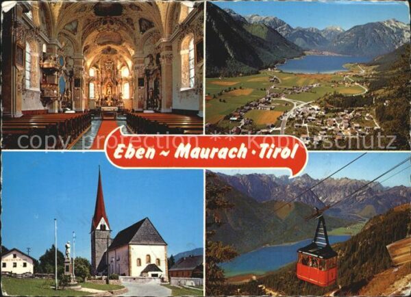 Eben Achensee Maurach Bergbahn