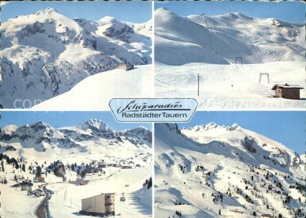 Radstaedter Tauern Bergstation Grünwaldkopf Zehnerkar Seek