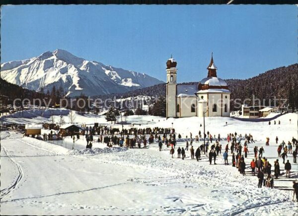 Seefeld Tirol Seekirchl Eislaufplatz