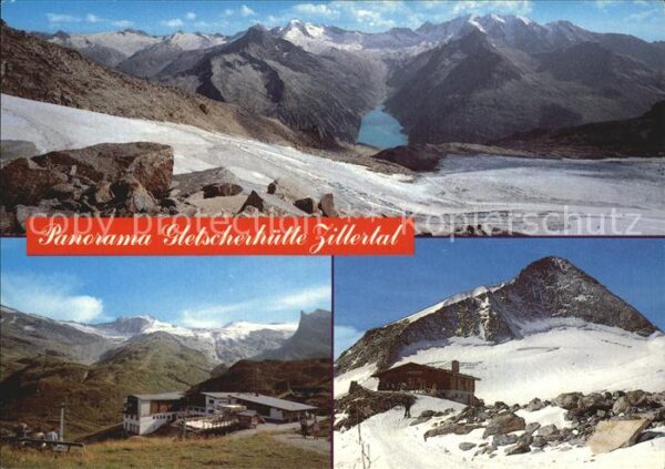 Zillertal Tirol Gletscherhütte Olperer Tuxertal Zillert