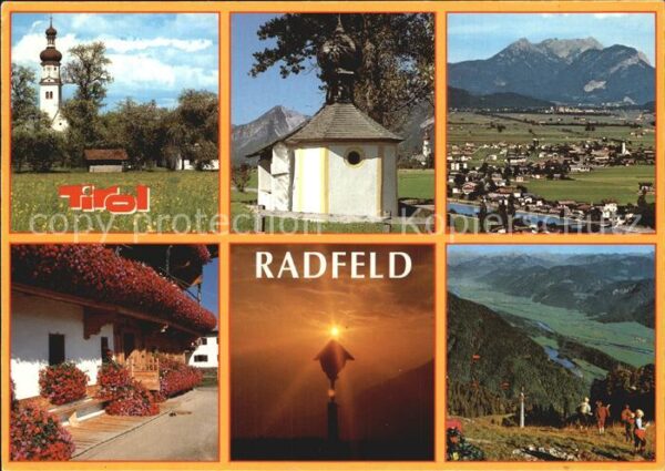 Radfeld Tirol Rattenberg Kirche Panoramen Kapelle Nac