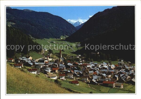 Nauders Tirol Reschenpass Blick auf Ortler