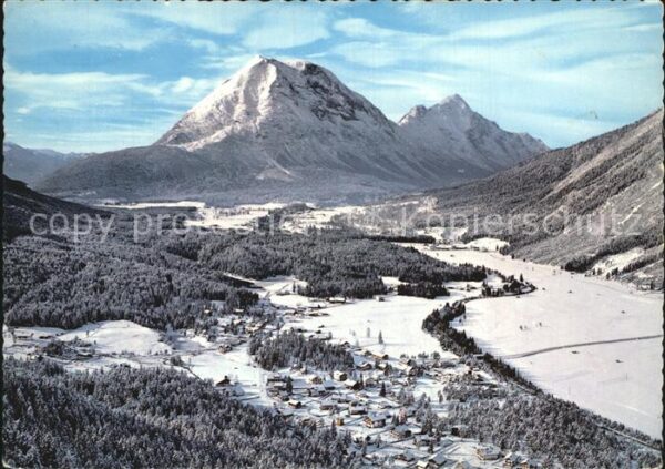 Leutasch Hohe Munde Weidach Oberleutasch Winter