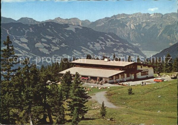 Zillertal Tirol Bergrestaurant Rosenalm