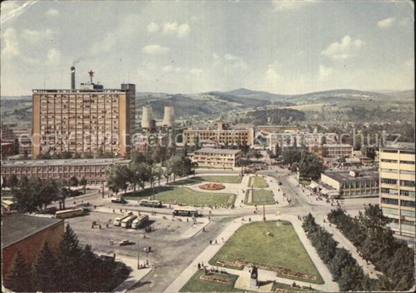 Gottwaldov Tschechien Platz der Arbeit