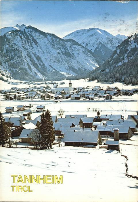 Tannheim Tirol Panorama Tirol