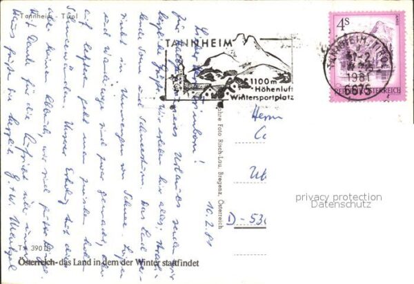 Tannheim Tirol Panorama Tirol – Bild 2