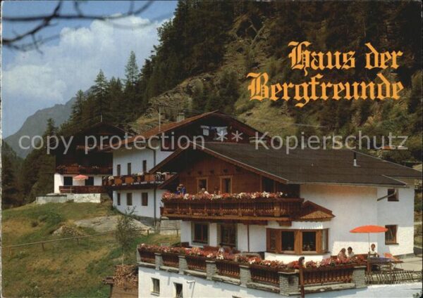 Soelden Oetztal Haus der Bergfreunde