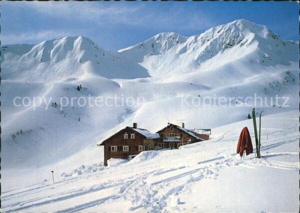 Hirschegg Kleinwalsertal Vorarlberg Schwarzwasserhütte