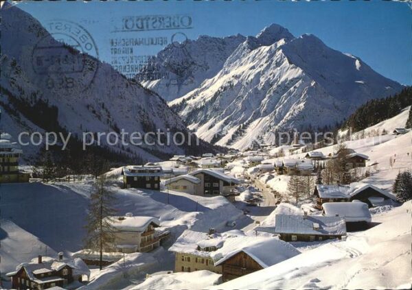 Mittelberg Kleinwalsertal Widderstein
