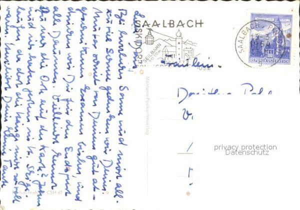 Hinterglemm Saalbach Skipiste – Bild 2