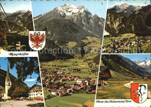 Mayrhofen Zillertal Penkenbahn Ahornspitze Grünberg