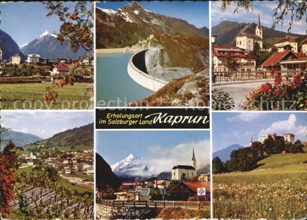Kaprun Tauernkraftwerke Mooser- Drossen Sperre