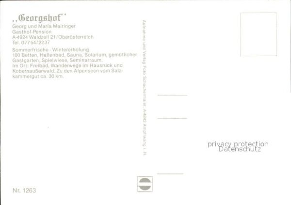 Waldzell Oberoesterreich Georgshof – Bild 2
