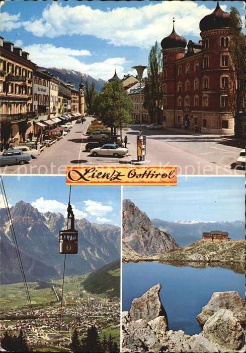 Lienz Tirol Hauptplatz Liebburg Zettersfeldbahn