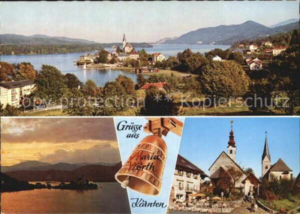 Kaernten Wallfahrtskirche Maria Wörth