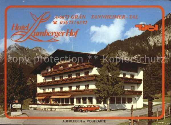 Graen Tirol Hotel Lumberger Hof