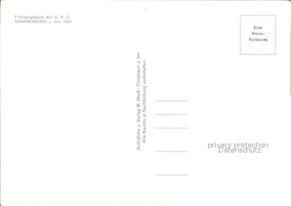 Brannenburg Erholungsheim der D.P.G. – Bild 2